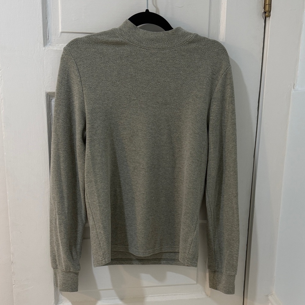 Thread & Supply Gray Turtleneck Sweater